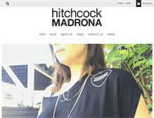 Tablet Screenshot of hitchcockmadrona.com